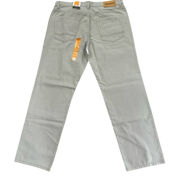 Timberland Men's Relaxed Fit Straight Leg Cotton Chino Pants - W38 / L32 - Picture 4 of 5